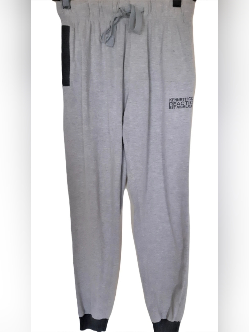 Kenneth Cole Reaction Heather Gray Jogger Sweatpants